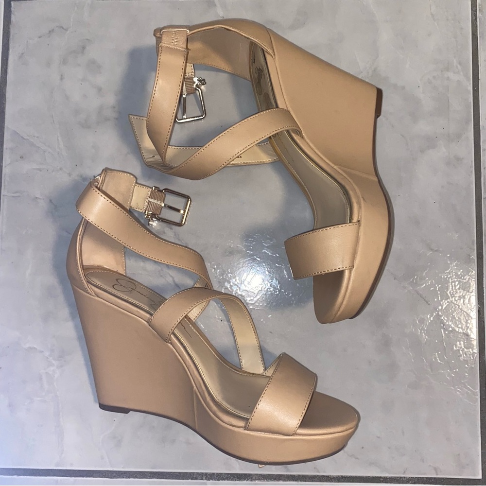 Tan Wedges - Picture 2 of 5